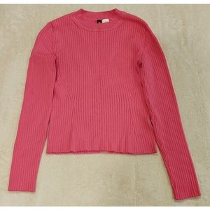 Hot pink long-sleeved top